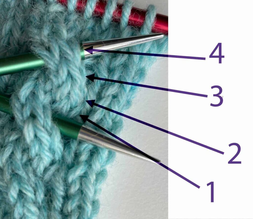 crochet with row counting